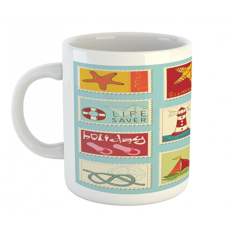 Nautical Theme Anchor Mug