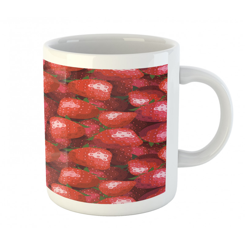 Strawberries Ripe Fruits Mug