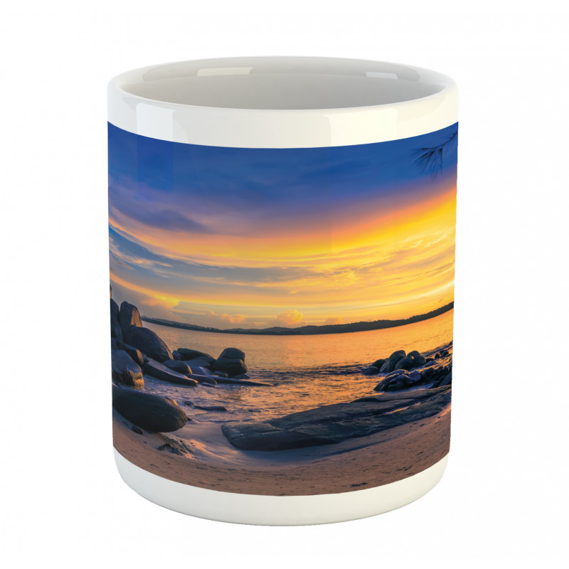 Horizon Sky Beach View Mug