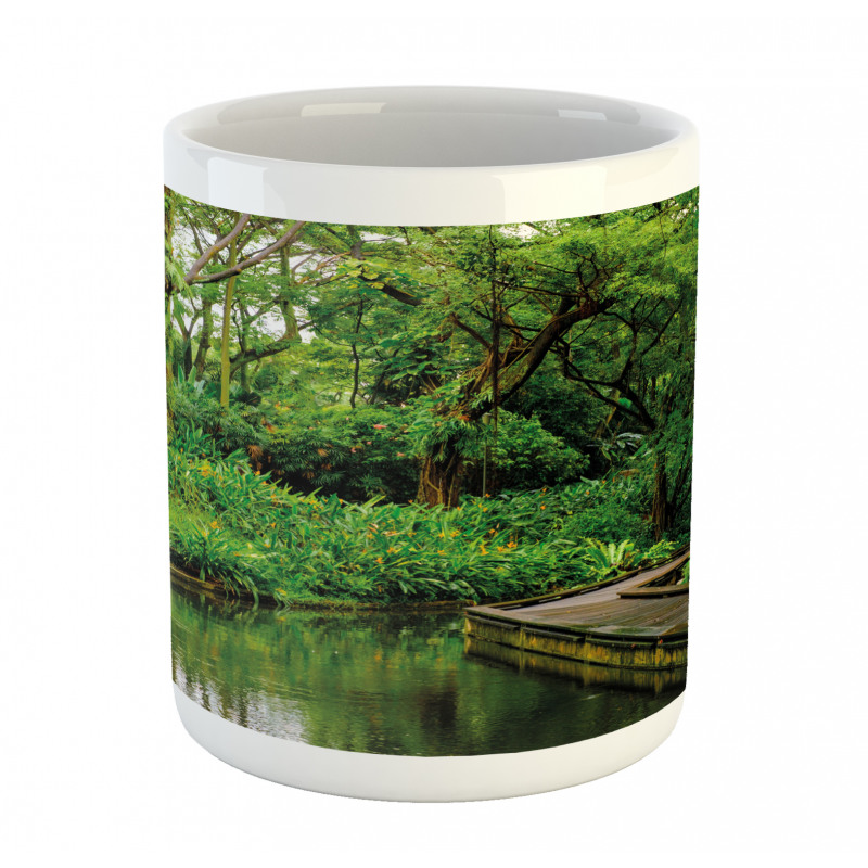 Wild Exotic Forest Pier Mug