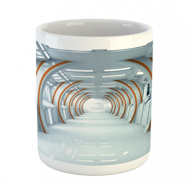 Spaceship Hallway Mug