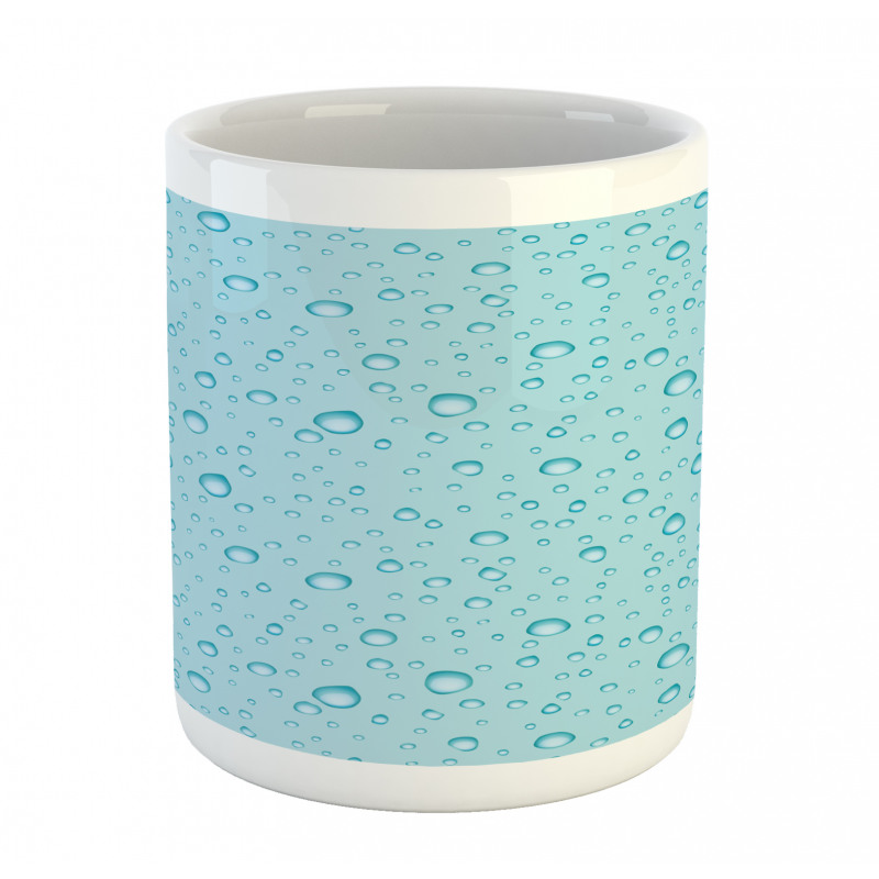 Water Drops Oceanic Naval Mug