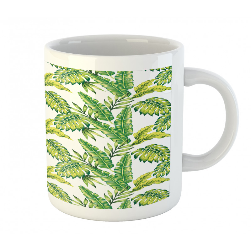 Bamboo Palms Foliage Mug