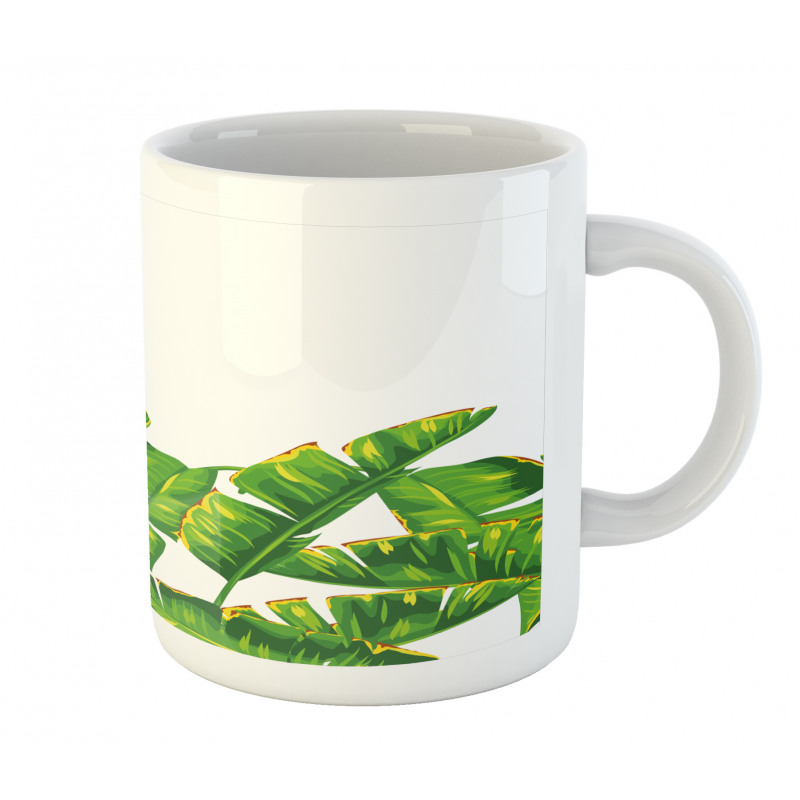 Vibrant Tropical Foliage Mug