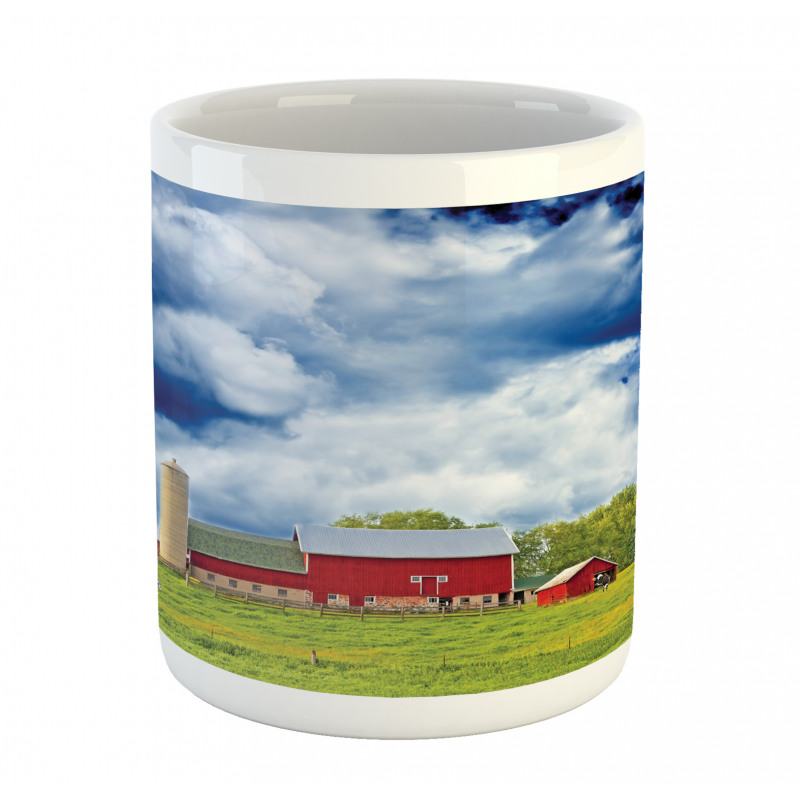 Warehouse Barn Scenery Mug