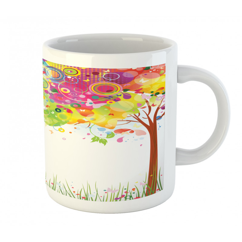 Color Bursting Tree of Life Mug