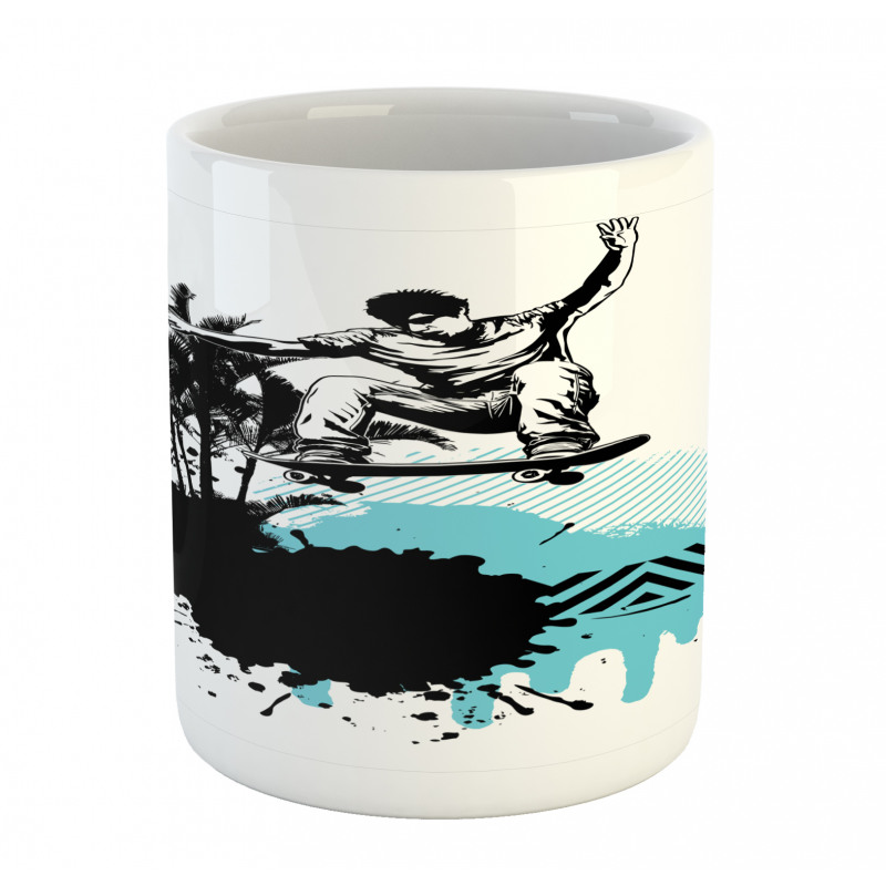 Young Boy Skater Exotic Mug