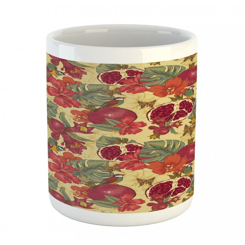 Exotic Wild Tropic Birds Mug