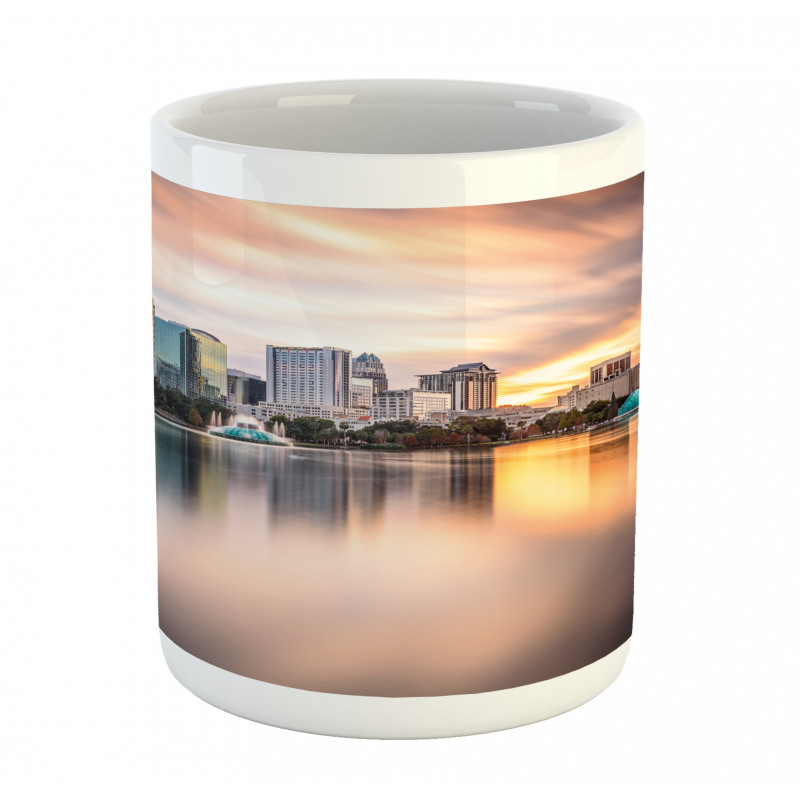 Downtown City Skyline Mug