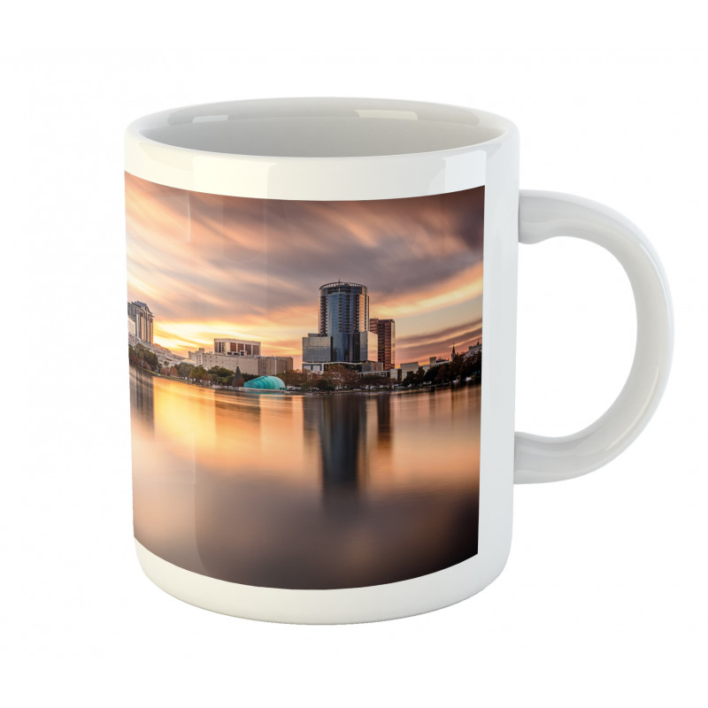 Downtown City Skyline Mug