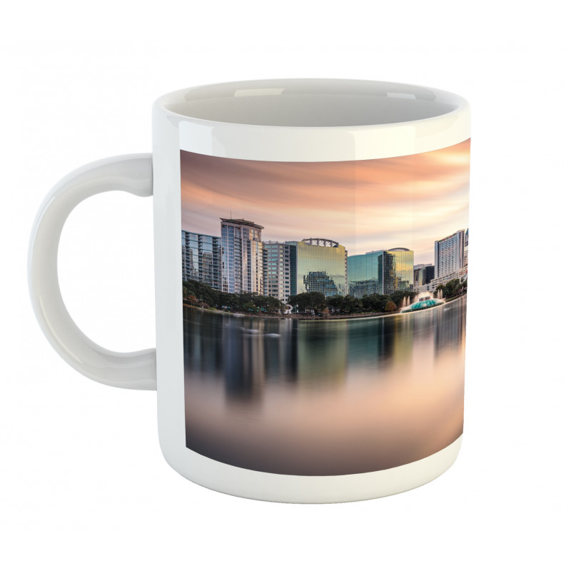 Downtown City Skyline Mug