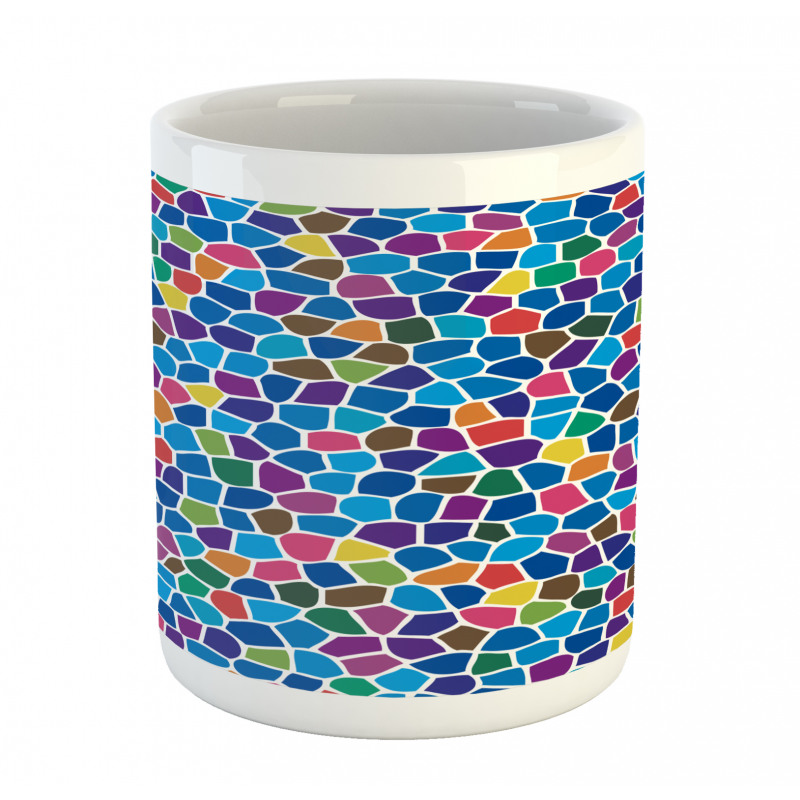 Vivid Mosaic Design Mug