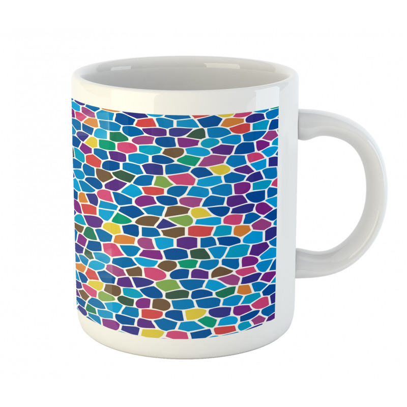 Vivid Mosaic Design Mug