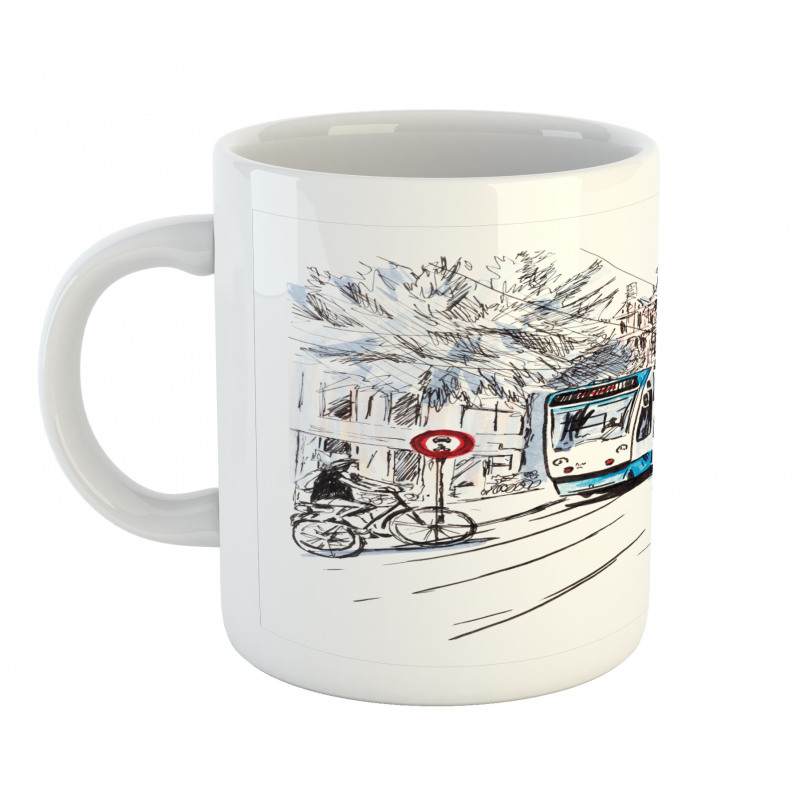 Amsterdam Cityscape Mug