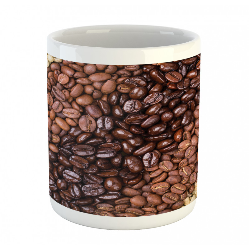 Coffee Beans Stripes Mug