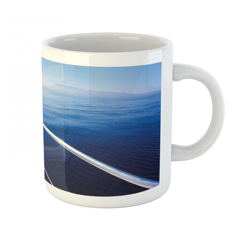 Boat Yacht Ocean Scenery Mug