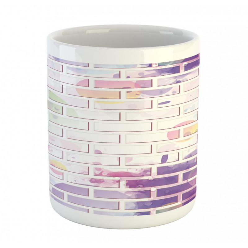 Vector Graffiti Brick Mug