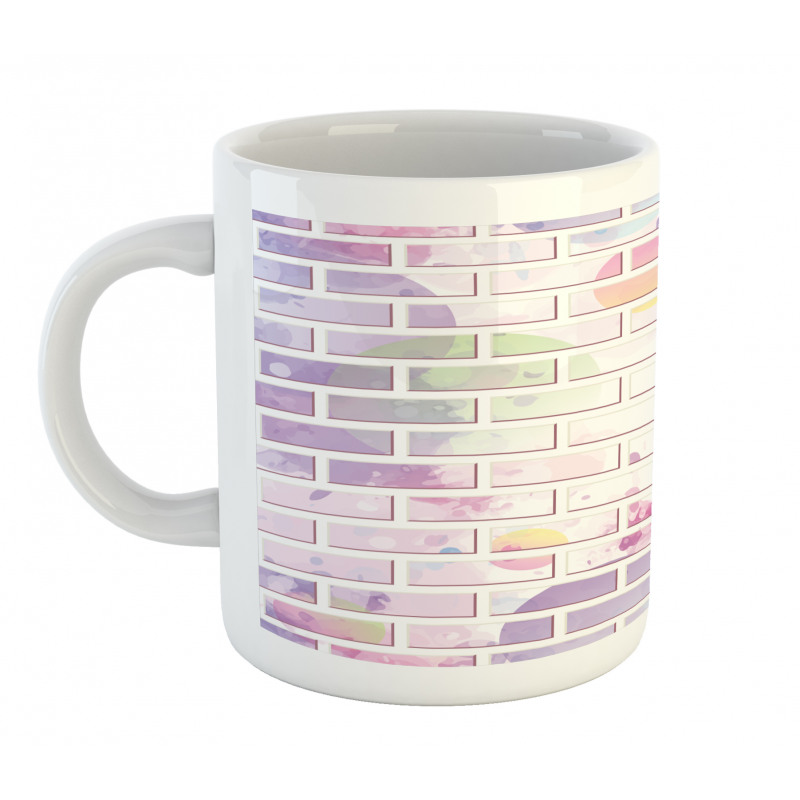 Vector Graffiti Brick Mug