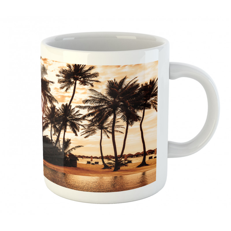 Ocean Sea Love Palms Mug