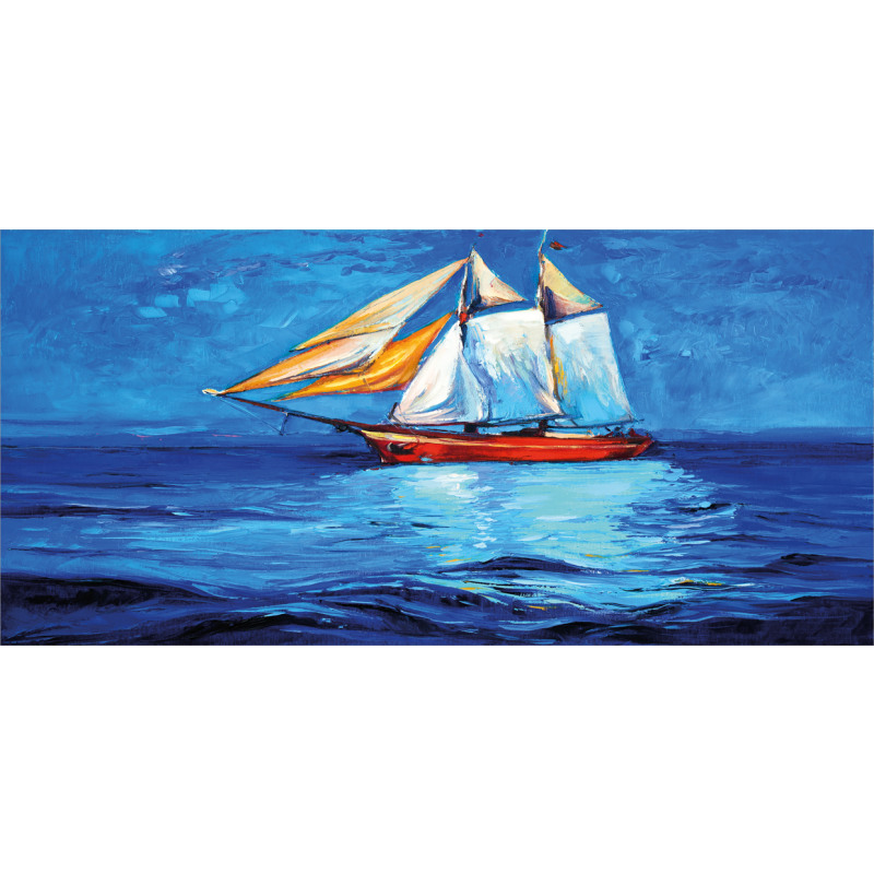 Sail Boat Art Picture Mug