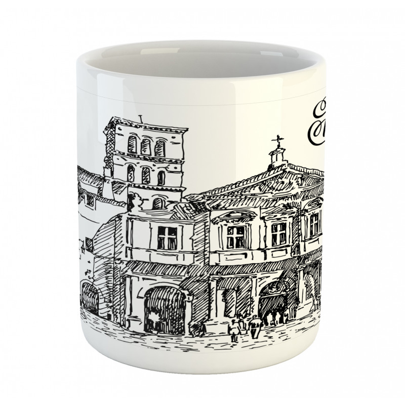 Scenery of Rome Mug