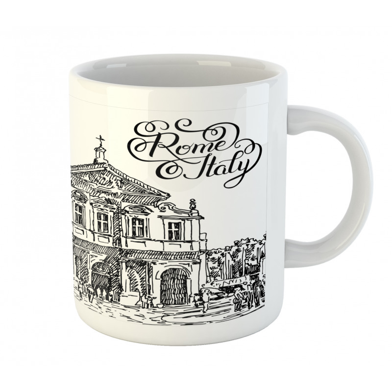 Scenery of Rome Mug