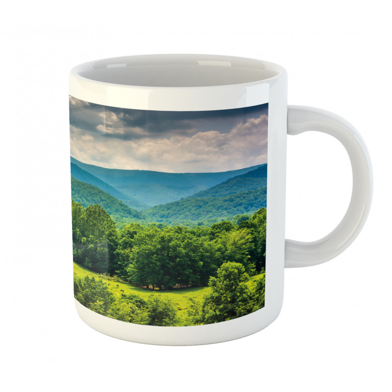 Landscape of Mountains Mug