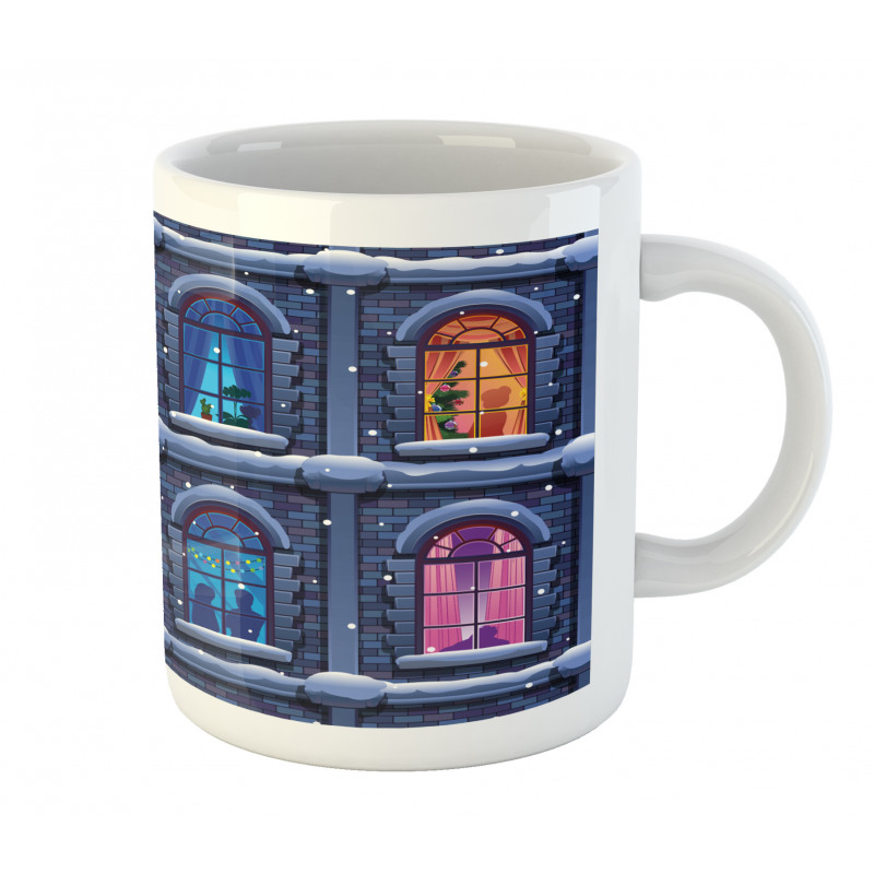 Winter Night Snow Mug – Amy's Coffee Mugs