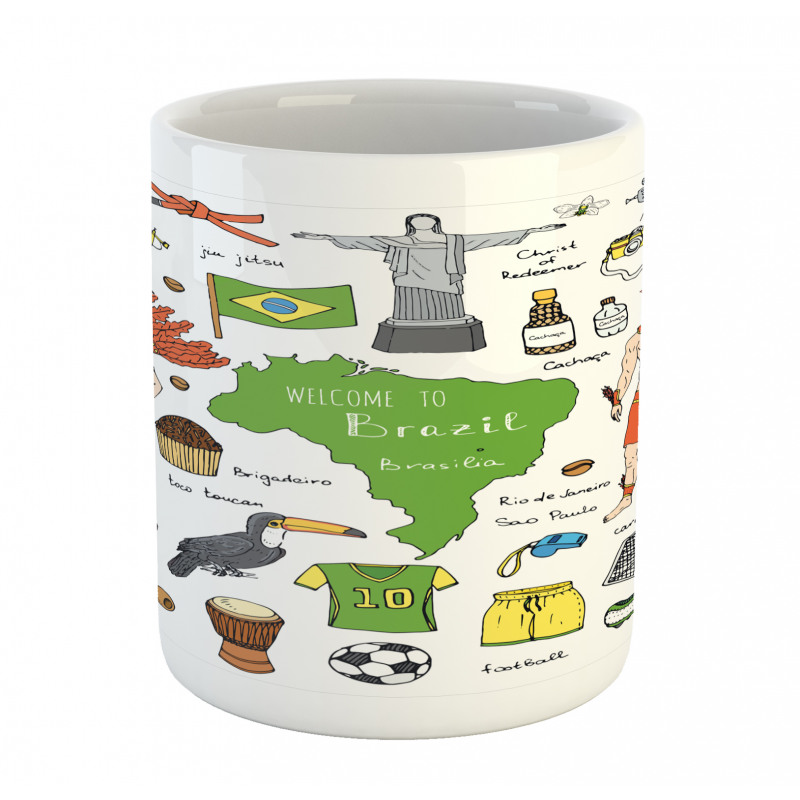 Brazilian Nation Mug