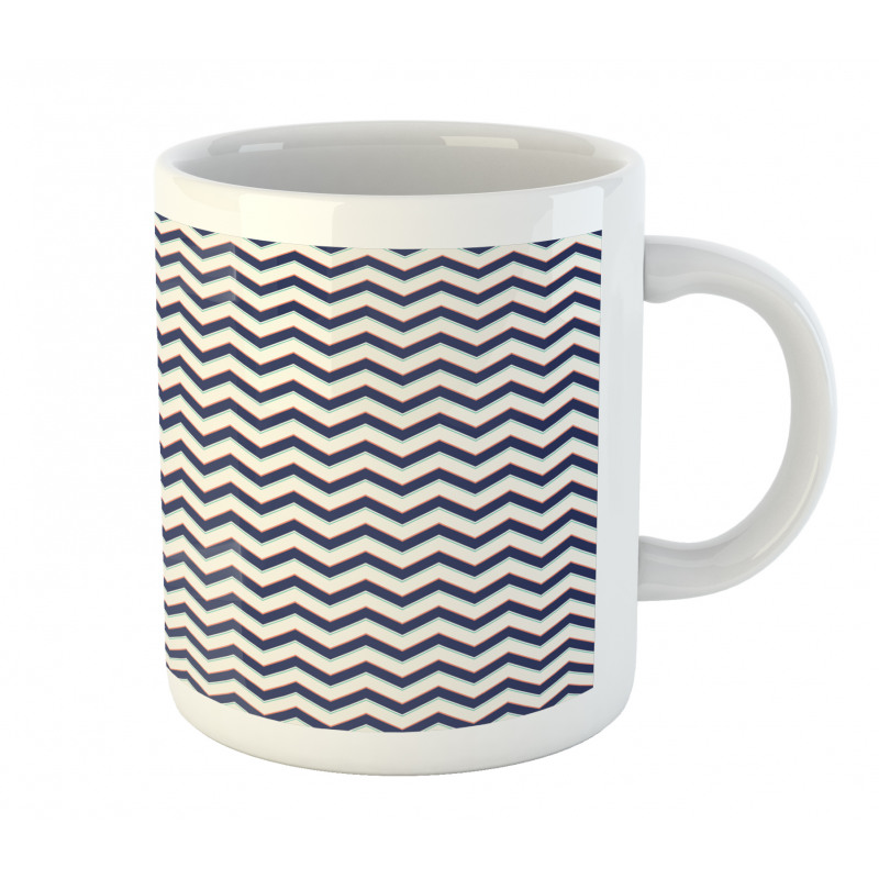 Geometric Retro Funky Mug