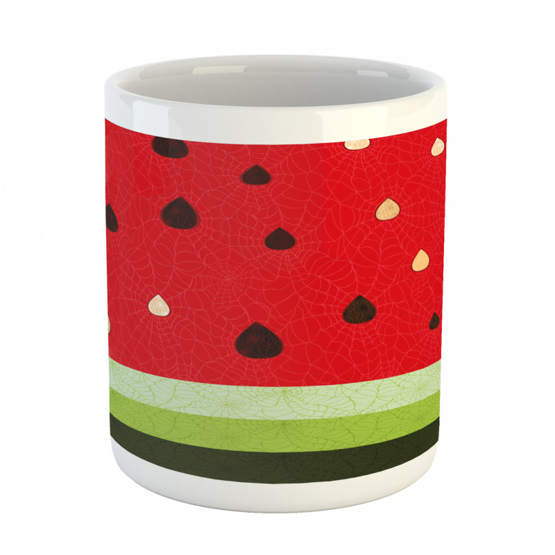 Watermelon Macro Fruit Mug