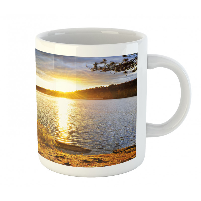 Sunset Forest Canada Mug