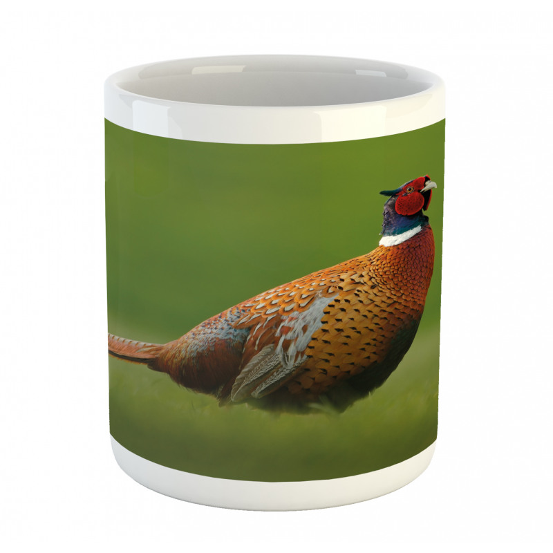 Pheasant Long Tail Meadow Mug