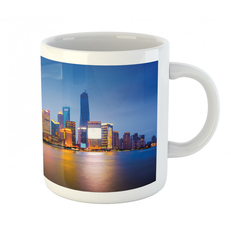 Shanghai City Skyline Mug