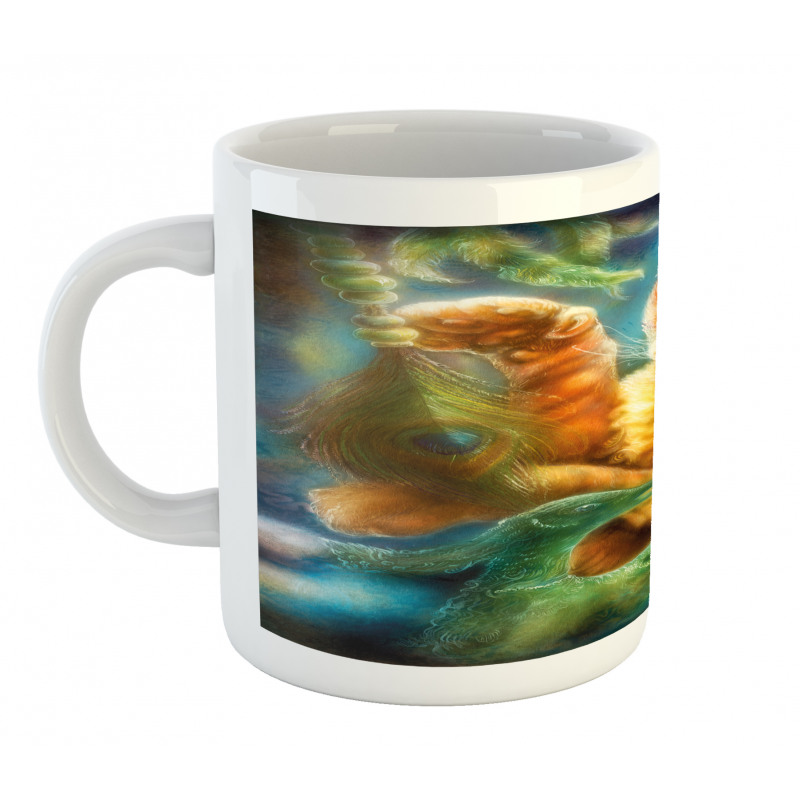 Fantasy Peacock Mug