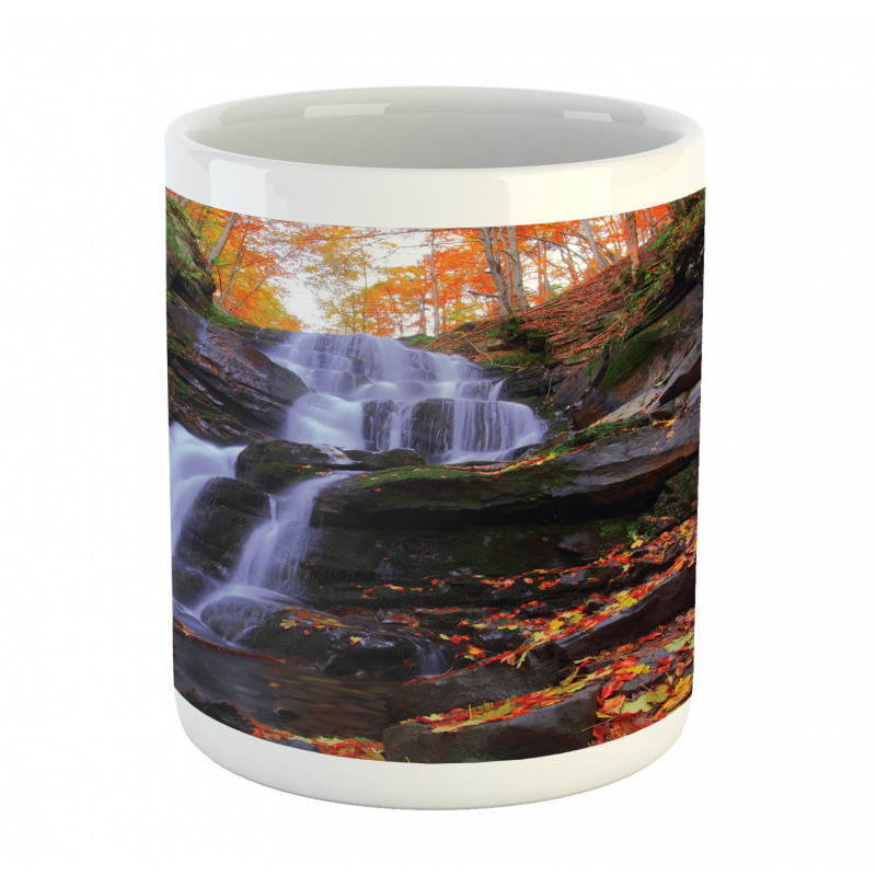 Mountain and Waterfall Mug