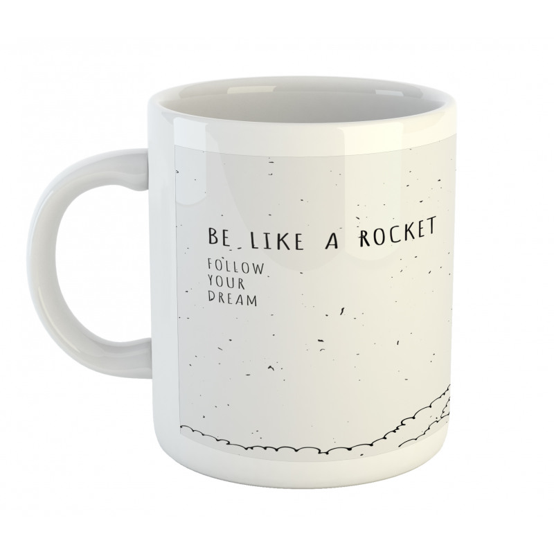 Dream Space Lover Words Mug