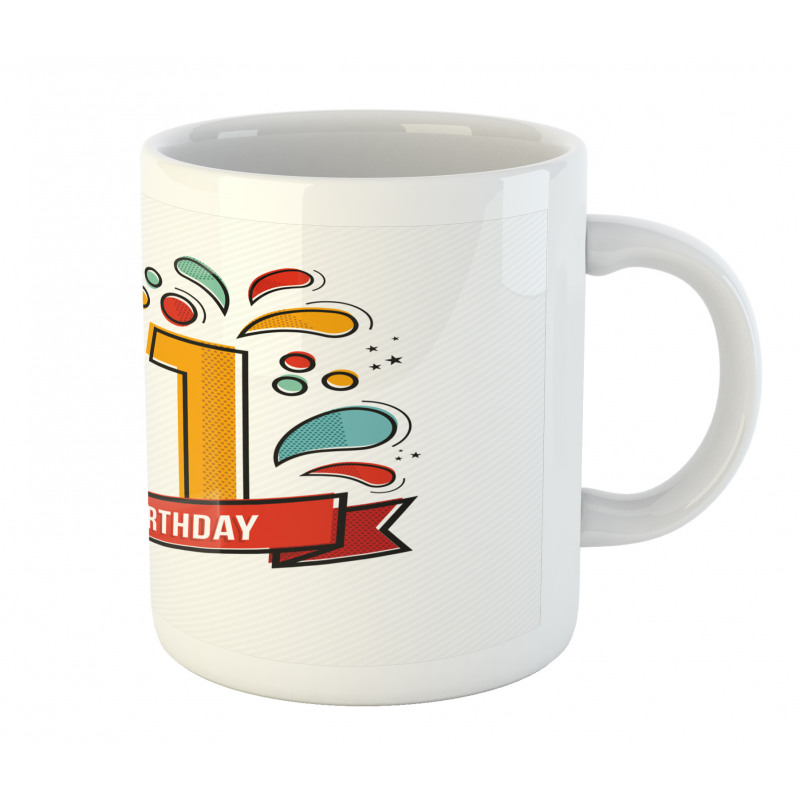 Digital 21 Birthday Mug