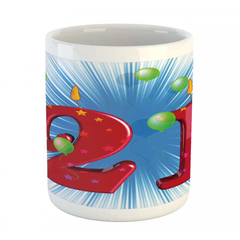 Abstract Balloons Mug