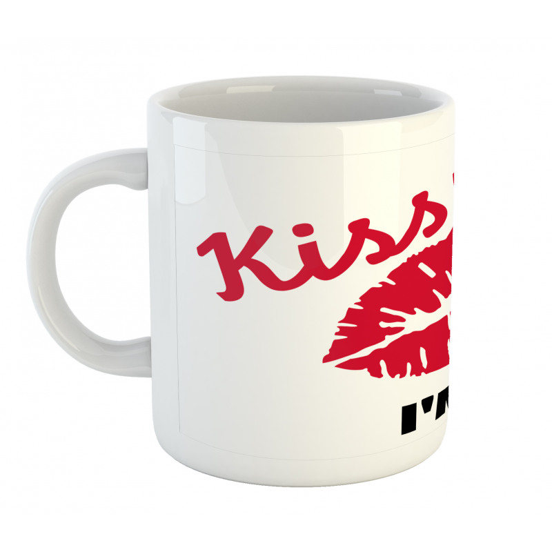 Kiss Me I am 60 Words Mug