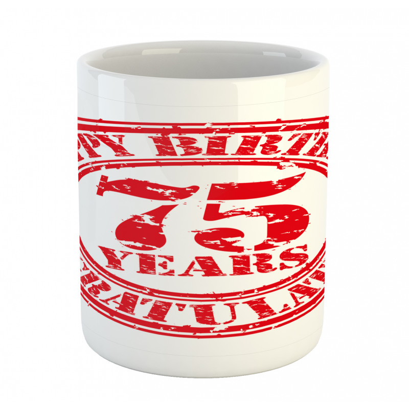 Aged Display Stamp Mug