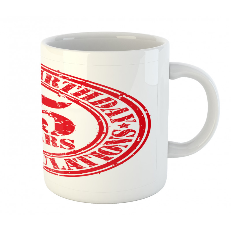 Aged Display Stamp Mug