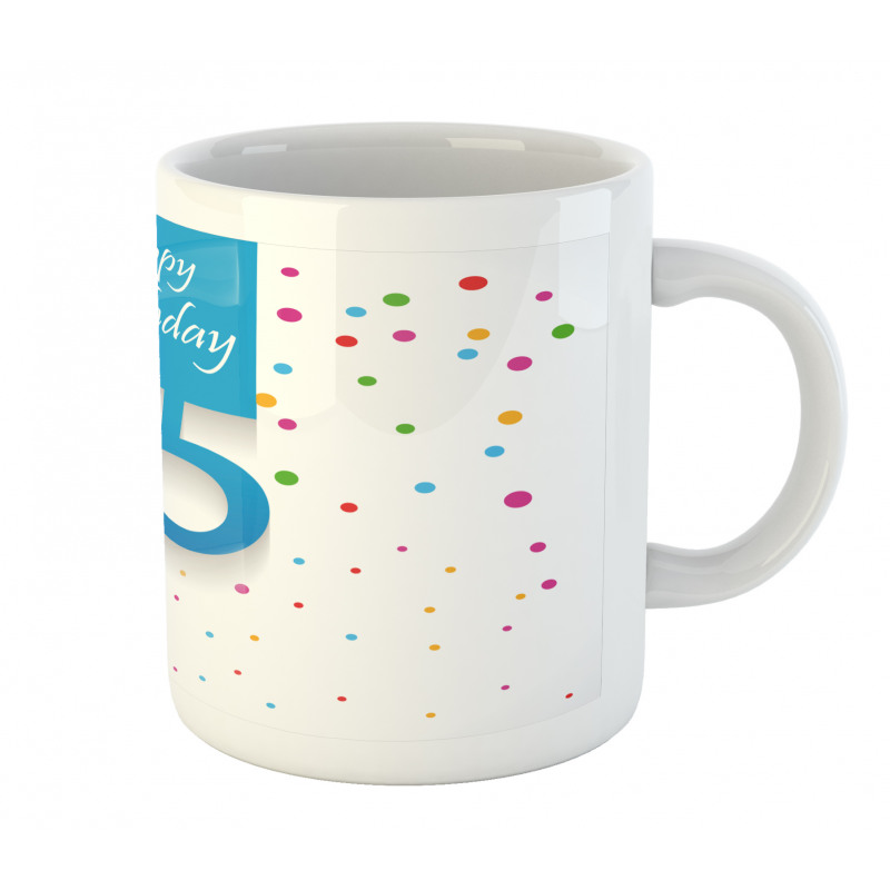 Rain with Polka Dots Mug