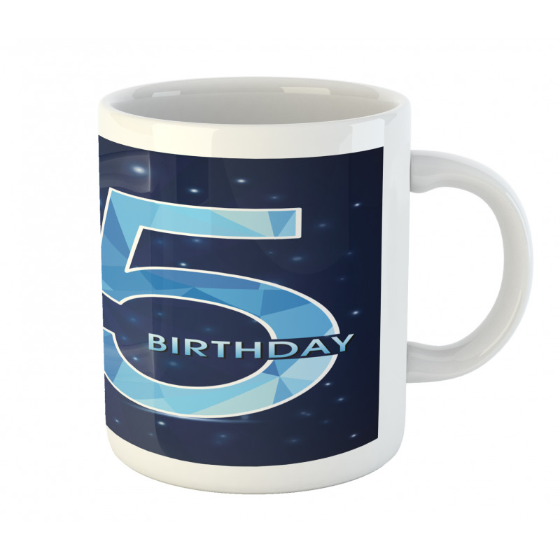 Birthday Theme Stars Mug