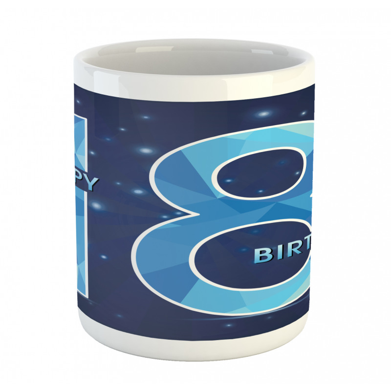 Galaxy Star Birthday Mug