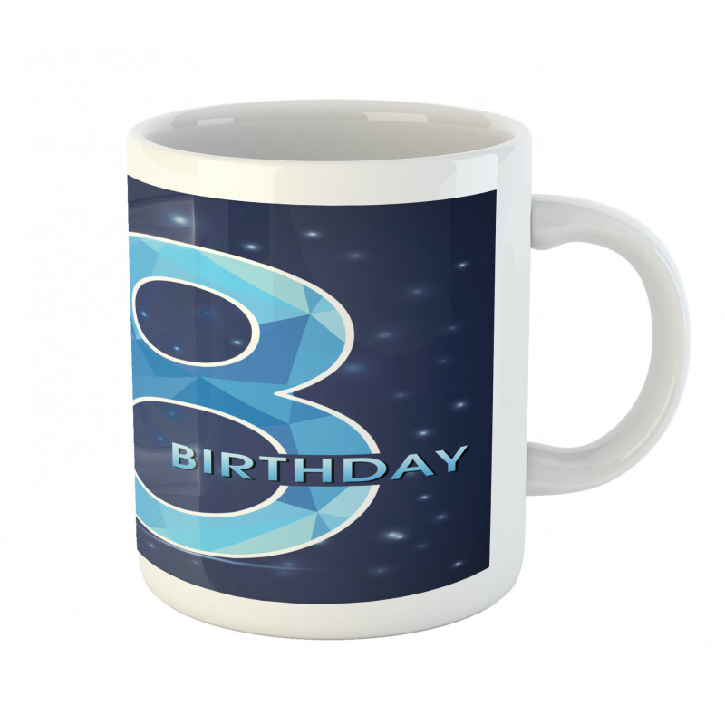 Galaxy Star Birthday Mug