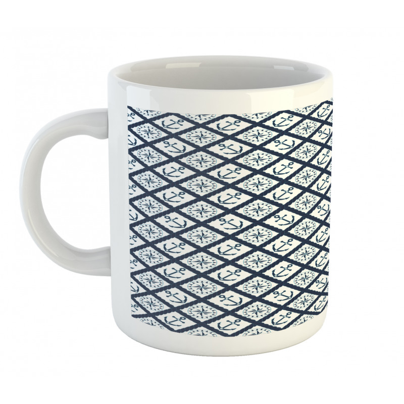 Anchor Windrose Mug
