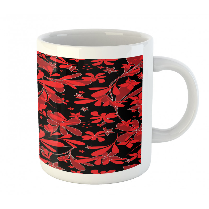 Oceanic Island Flower Mug