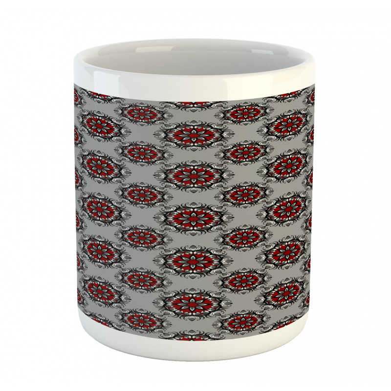 Moroccan Flower Rose Mug