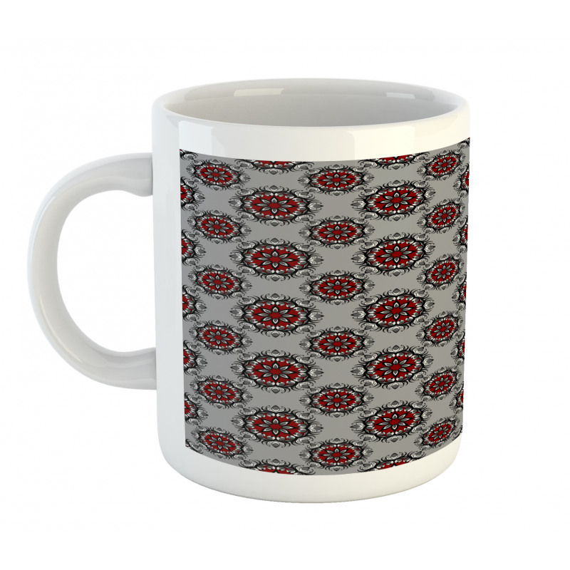 Moroccan Flower Rose Mug